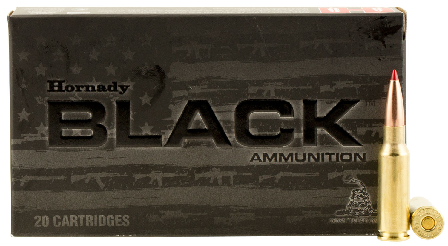 Hornady 81528 Black 6.5Grendel 123gr Extremely Low Drag Match 20 Per Box/10 Case