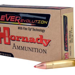 Hornady 82735 LEVERevolution 35Rem 200gr Flex Tip eXpanding 20 Per Box/10 Case