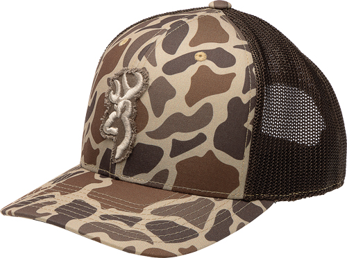 BROWNING CAP FLASHBACK 110MESH - BACK REC PATCH TAN CAMO - Image 2