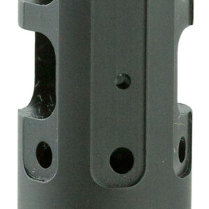 Strike Industries KINGCOMP30 King Comp  Black Steel with 5/8"-24 tpi Threads, 2.62" OAL & 0.87" Diameter for 308 Win, 7.62x51mm NATO AR-Platform