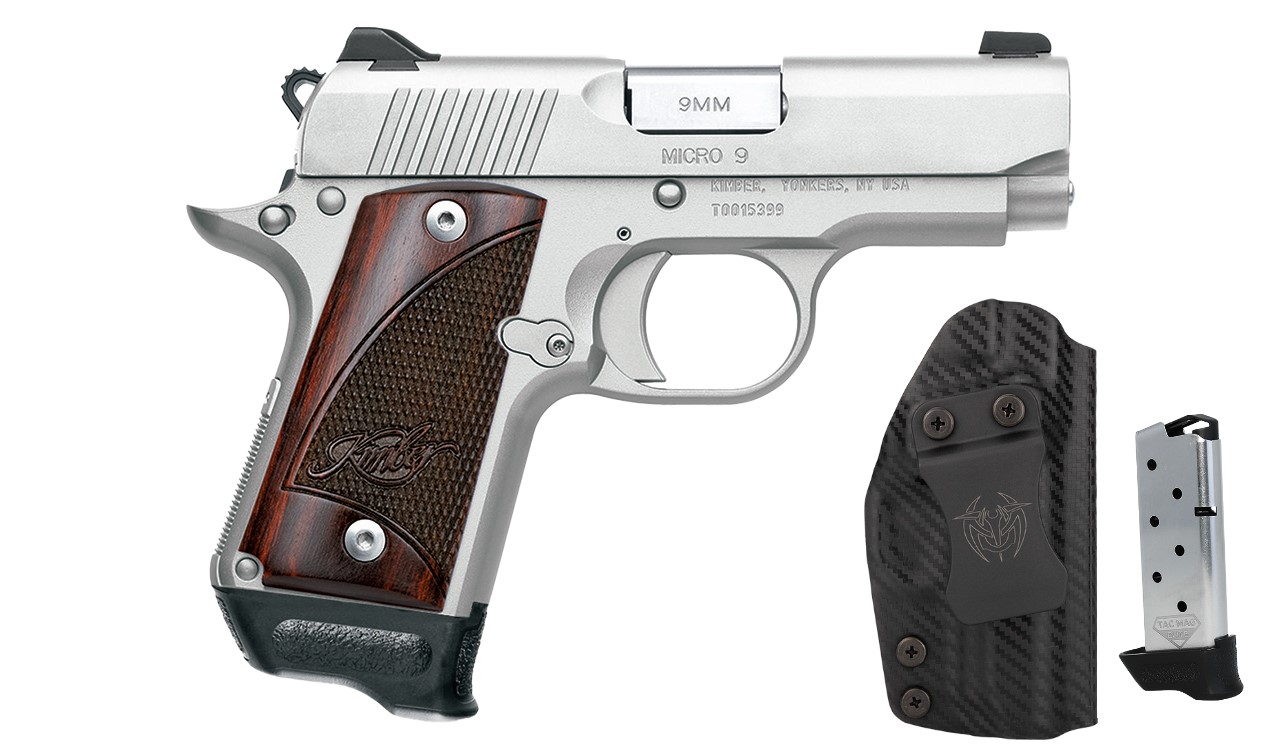 KIMBER MICRO 9MM SS/RW RTC BUNDLE