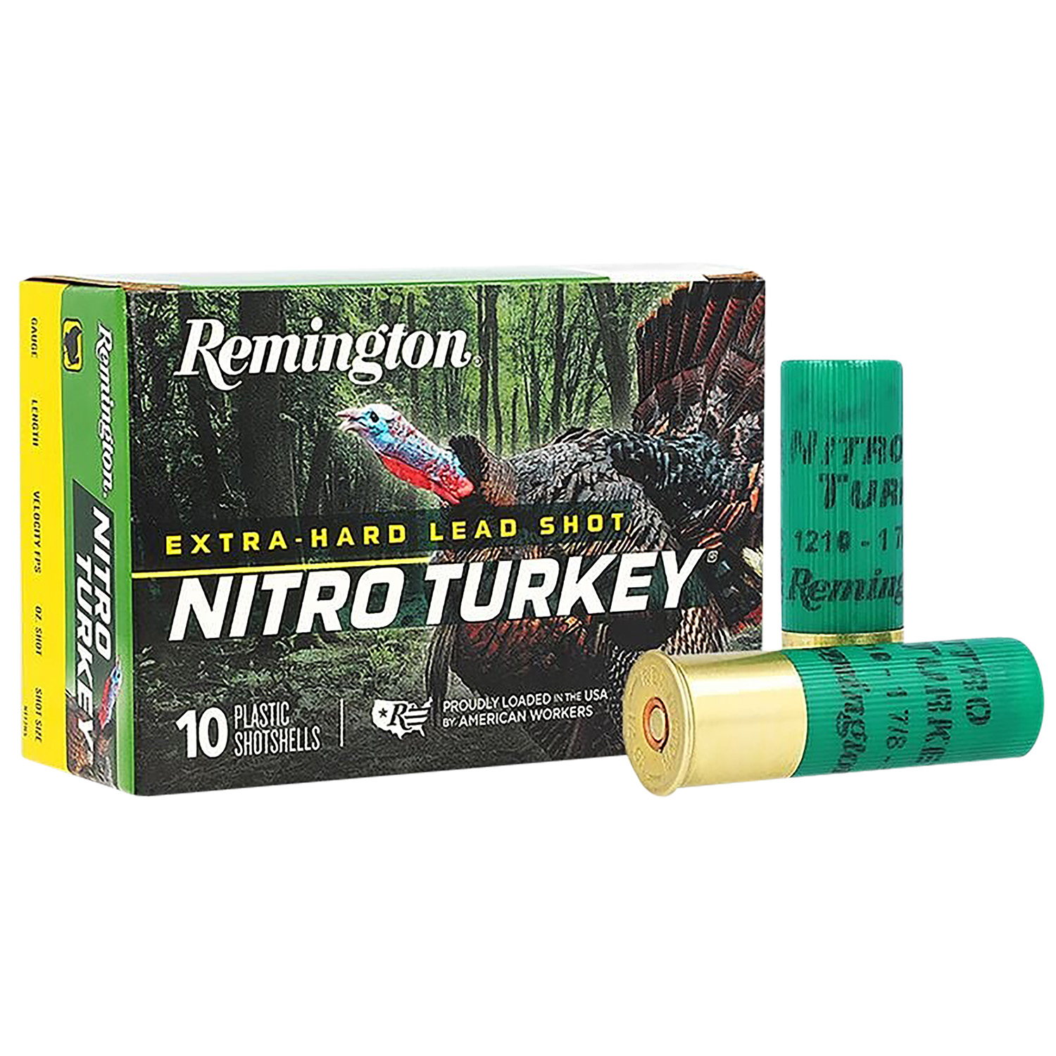 Remington Ammunition 26708 Nitro Turkey 12Gauge 3.50" 2oz 5Shot 10 Per Box/10 Case