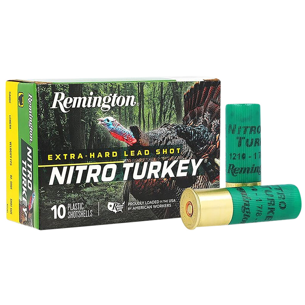 Remington Ammunition 26712 Nitro Turkey  12Gauge 3.50" 2oz 6Shot 10 Per Box/10 Case