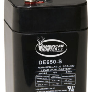 American Hunter DE30053 HR Rechargeable Lantern Battery  6 Volt 5 AMP