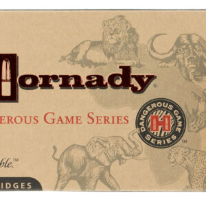 Hornady 8232 Dangerous Game 375Ruger 300gr Dangerous Game Solid 20 Per Box/6 Case