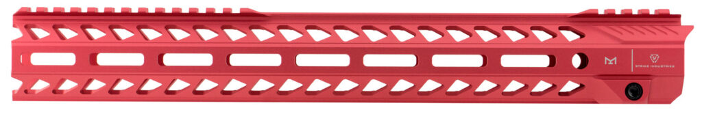 Strike STRIKERAIL Strike Rail AR-15 Red Aluminum 15.50" M-LOK