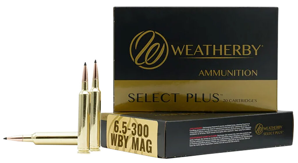 Weatherby B653127LRX Select Plus 6.5x300WthbyMag 127gr Barnes LRX Lead Free 20 Per Box/10 Case