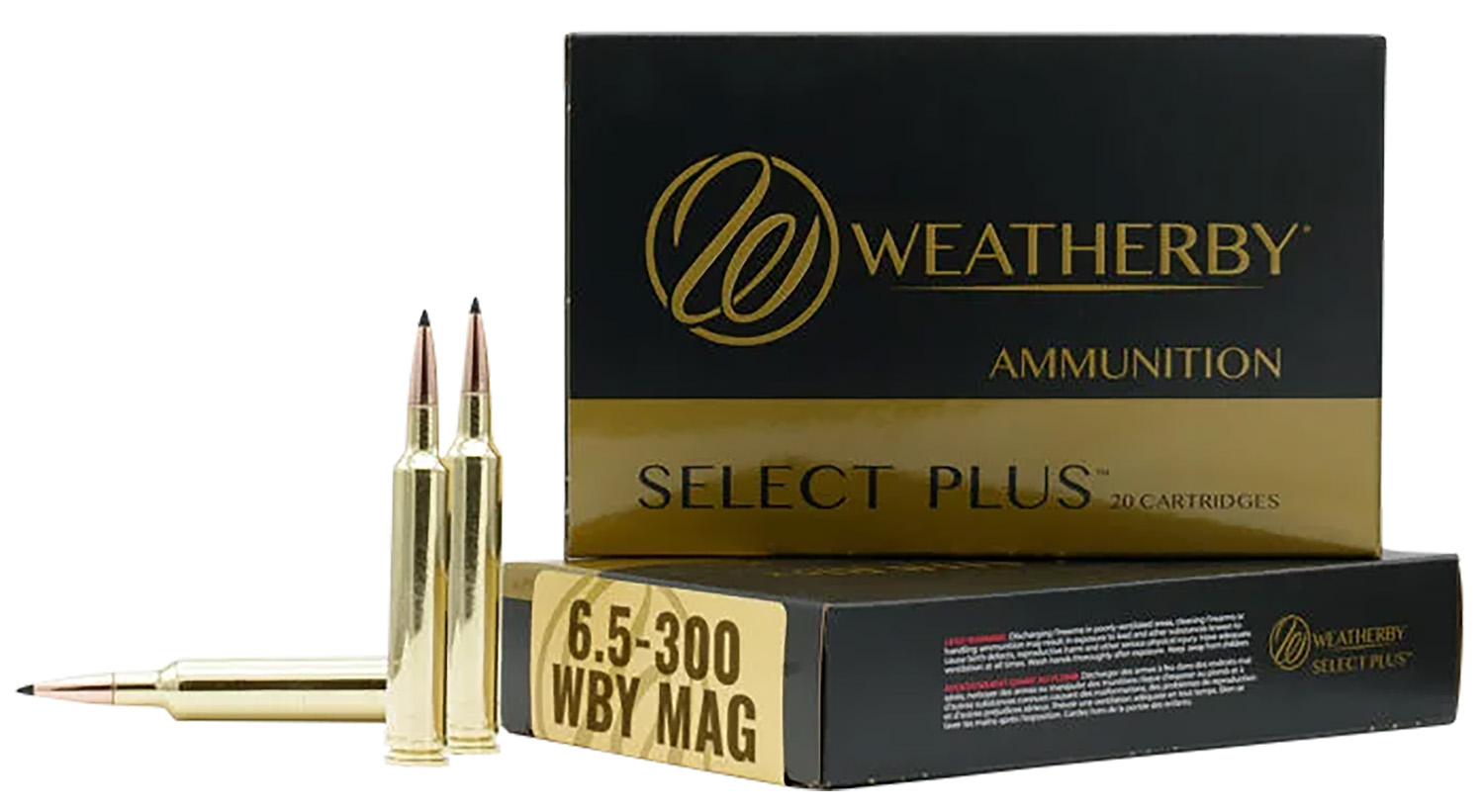 Weatherby B653127LRX Select Plus 6.5x300WthbyMag 127gr Barnes LRX Lead Free 20 Per Box/10 Case