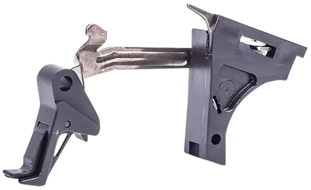 CMC Triggers 71502 Drop-In Black Flat Trigger Compatible w/Glock 43/43X/48