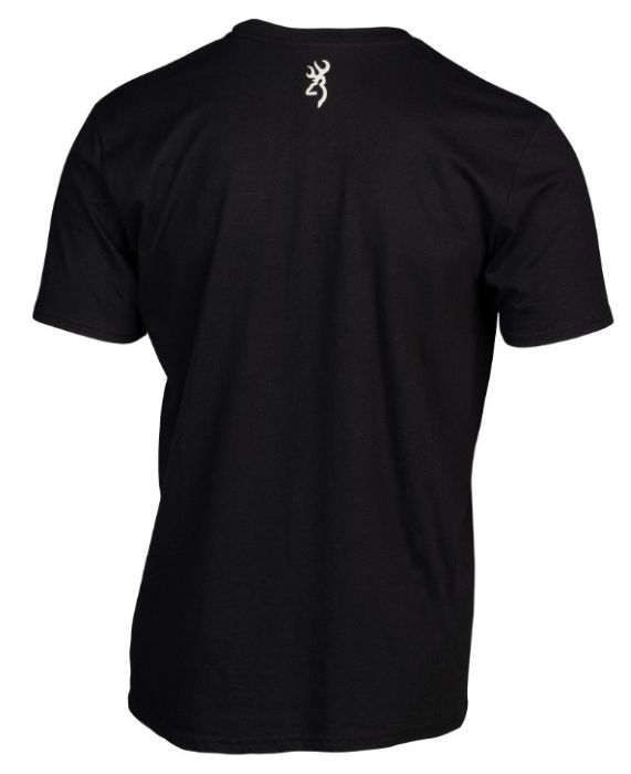 BROWNING SS T-SHIRT CONTOUR - BLACK MEDIUM