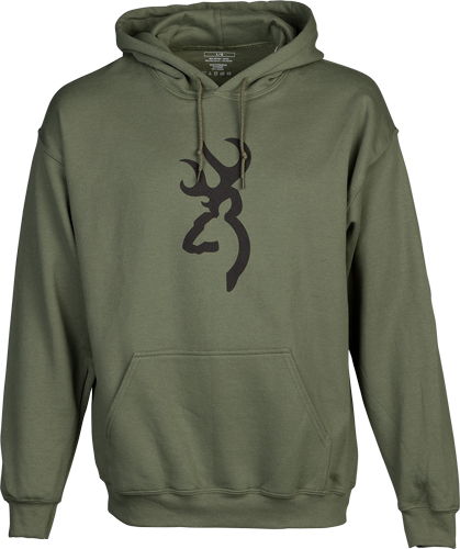 BROWNING HOODIE BACKFENCE - BROWNING ARMS GREEN XLARGE