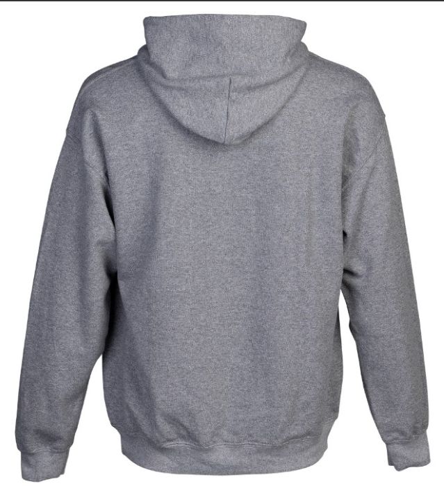 BROWNING HOODIE VINTAGE EMBLEM - GREENHEAD HEATHER GRAY XXLARGE