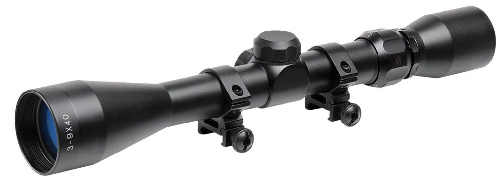 TruGlo TG-85394XB Buckline Black Anodized 3-9x 40mm 1" Tube BDC Reticle