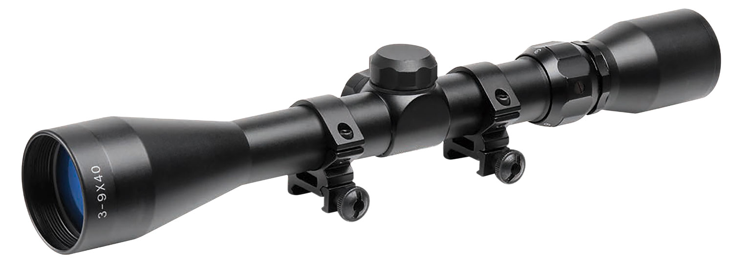 TruGlo TG-85394XB Buckline Black Anodized 3-9x 40mm 1" Tube BDC Reticle