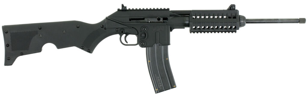 Kel-Tec SU22CABLK SU-22  Full Size 22 LR 26+1 16.10" Black Barrel Black Polymer Receiver Black Fixed Stock w/Storage Compartment Right Hand