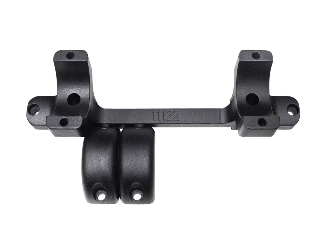 DNZ 11121 Game Reaper Scope Mount/Ring Combo Matte Black 1" Tube Fits TCA Venture/Compass Short Action Rifle, Medium Rings