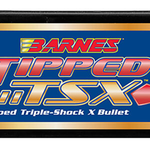 Barnes Bullets 30372 Tipped TSX 30Cal 180gr Boat Tail 50/Box