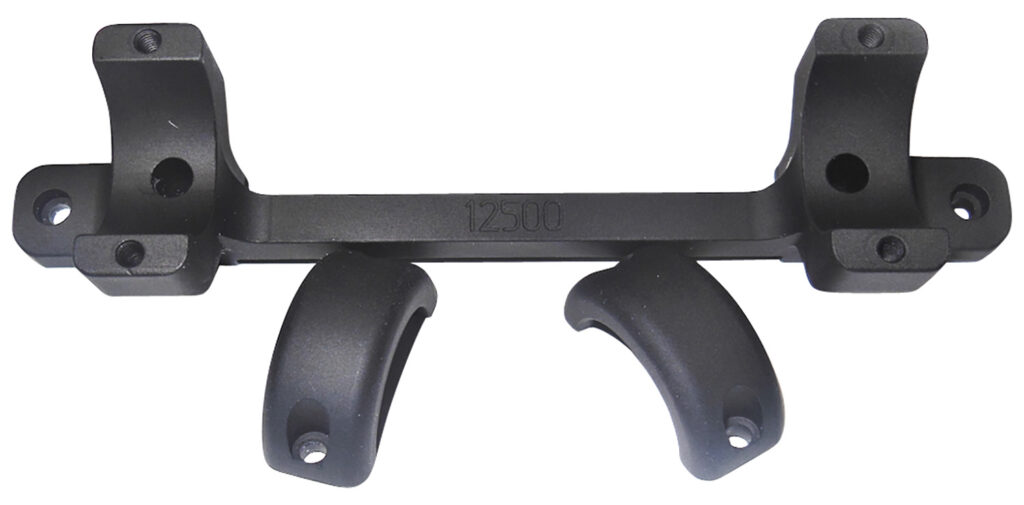 DNZ 12500 Game Reaper Scope Mount/Ring Combo Matte Black 1" Tube, Fits Browning A-Bolt/A-Bolt II Long Action Rifle, High Rings