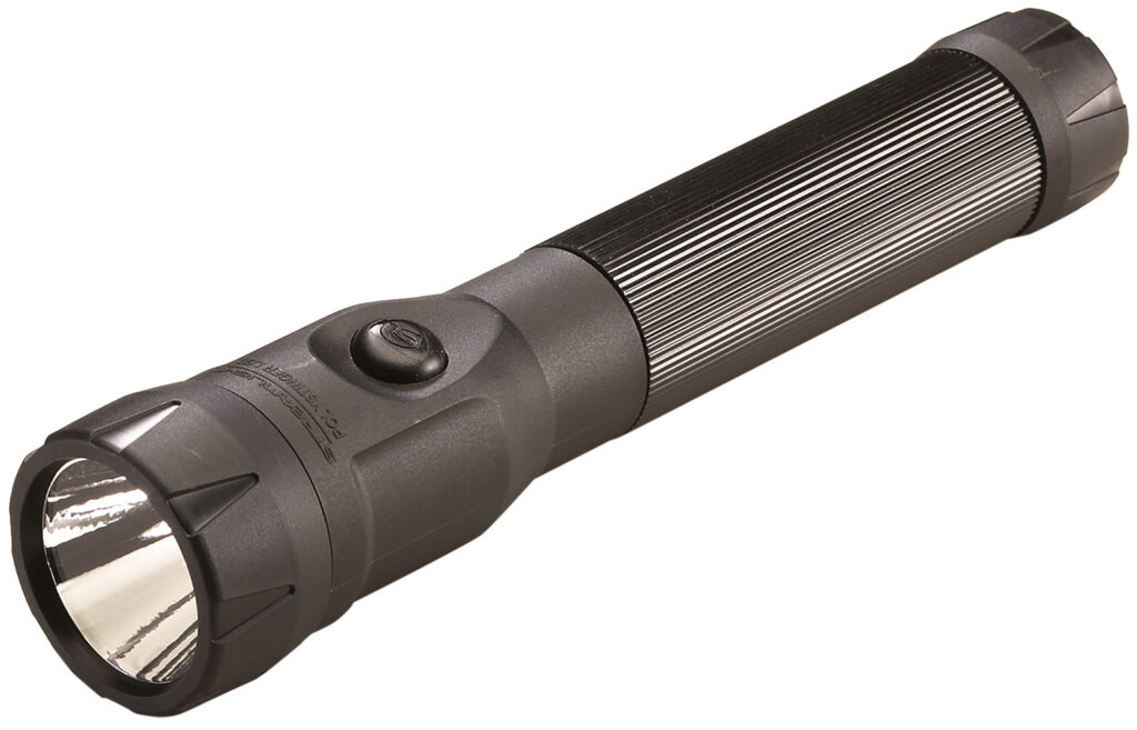 Streamlight 76111 PolyStinger LED  Black 120/240/485 Lumens White LED (AC Charger Only)