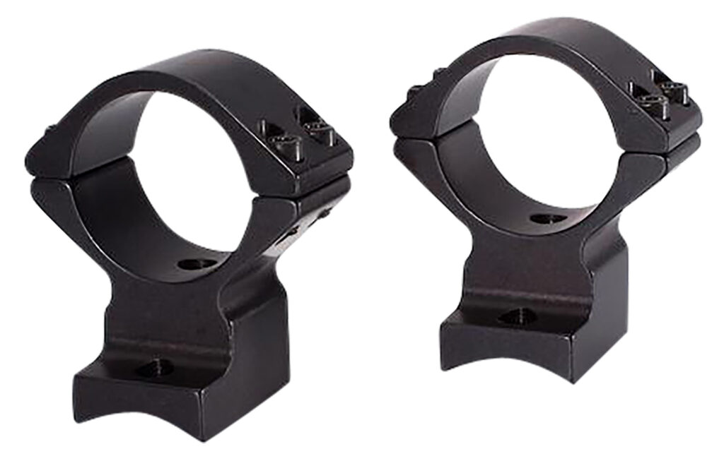 Talley 940706 Scope Mount/Ring Combo  Black Anodized 1" Tube Weatherby Mark V Non-Magnum (6 Lug) Medium Rings Non-Magnum Action