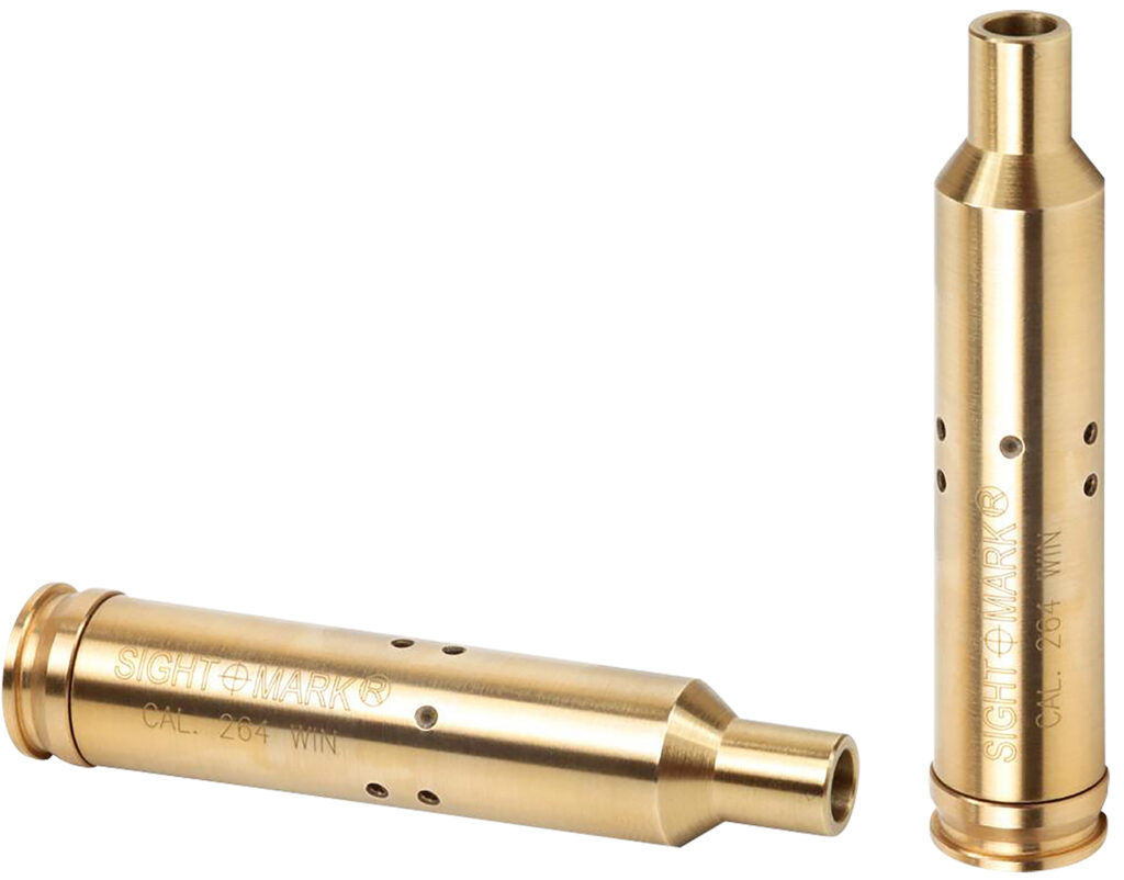Sightmark SM39004 Boresight Red Laser for .7mm, .264, .338 Cal Brass Includes Battery Pack & Carrying Case
