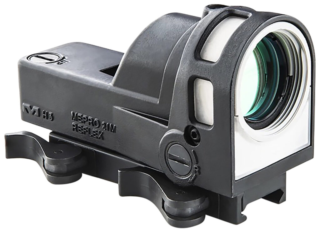 Meprolight USA 626110 M21 Black 1x 30 mm 4.3 MOA Dot Bullseye Reticle
