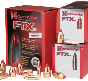 Hornady 45015 FTX 45 Cal .458 325 gr Flex Tip eXpanding 50 Per Box/ 15 Case