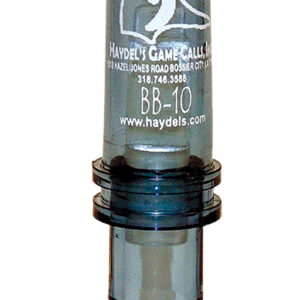 Haydel's Game Calls BB10 "Big Blue" Open Call Double Reed Bluewing Teal Sounds Attracts Ducks Clear Acrylic