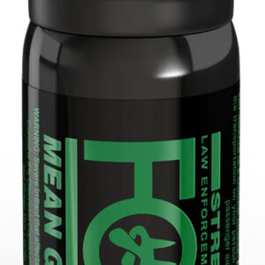 Fox Labs 156MGS Mean Green Capsaicinoids 2 oz Black Spray Features Green Staining To ID Assaliant