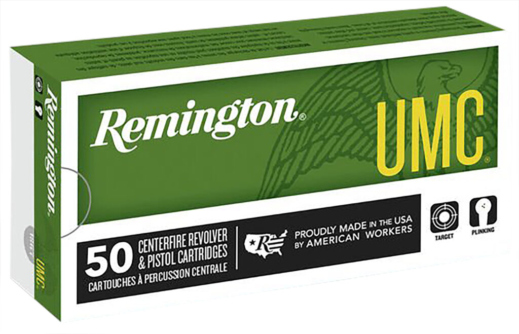 Remington Ammunition 23724 UMC  38Special 158gr Lead Round Nose 50 Per Box/10 Case