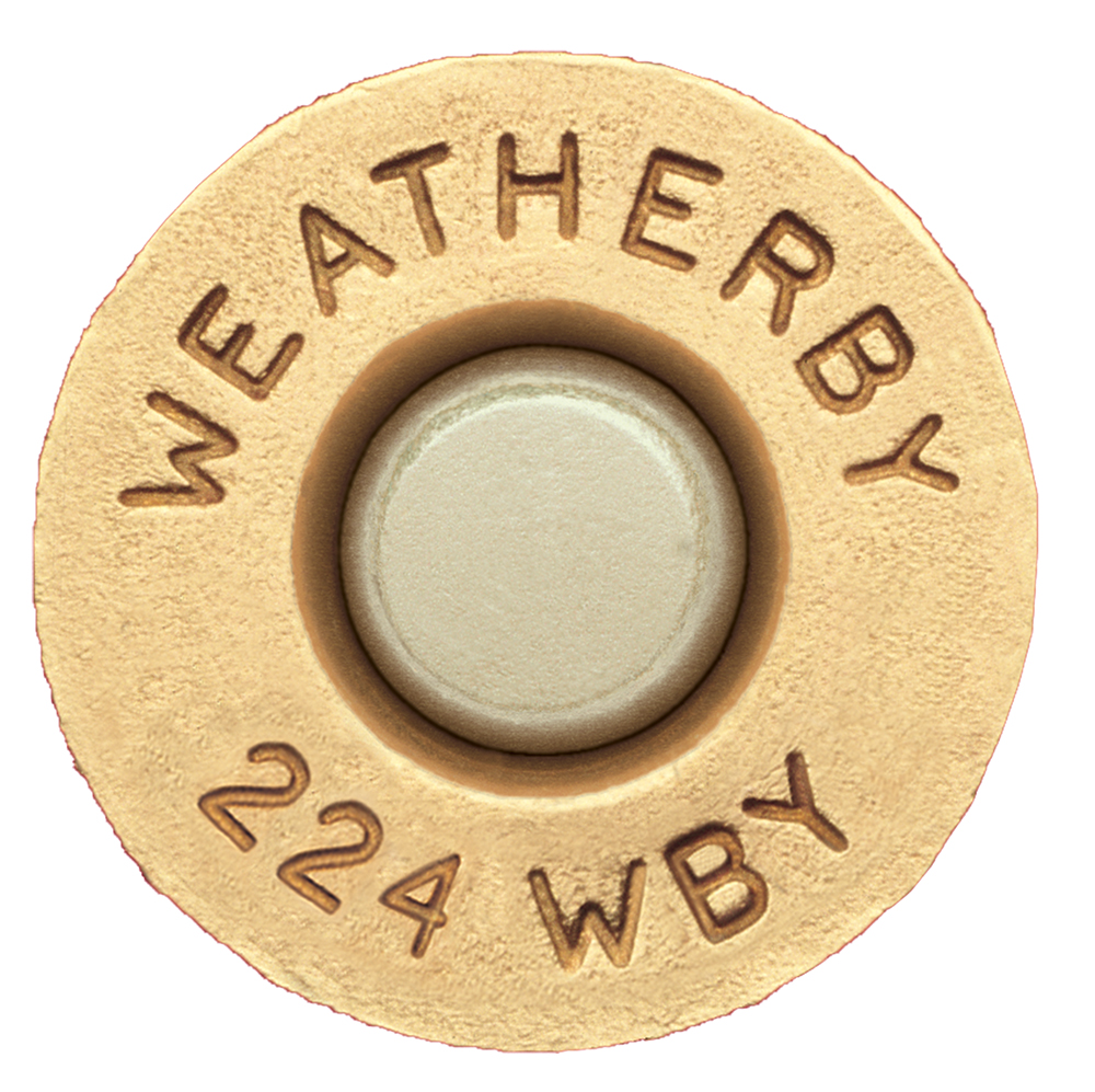 Weatherby BRASS224   224 Wthby Mag Rifle Brass 20 Per Box