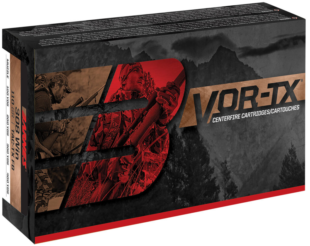 Barnes Bullets 21533 VOR-TX Rifle 30-06Springfield 180gr Tipped TSX Boat Tail 20 Per Box/10 Case