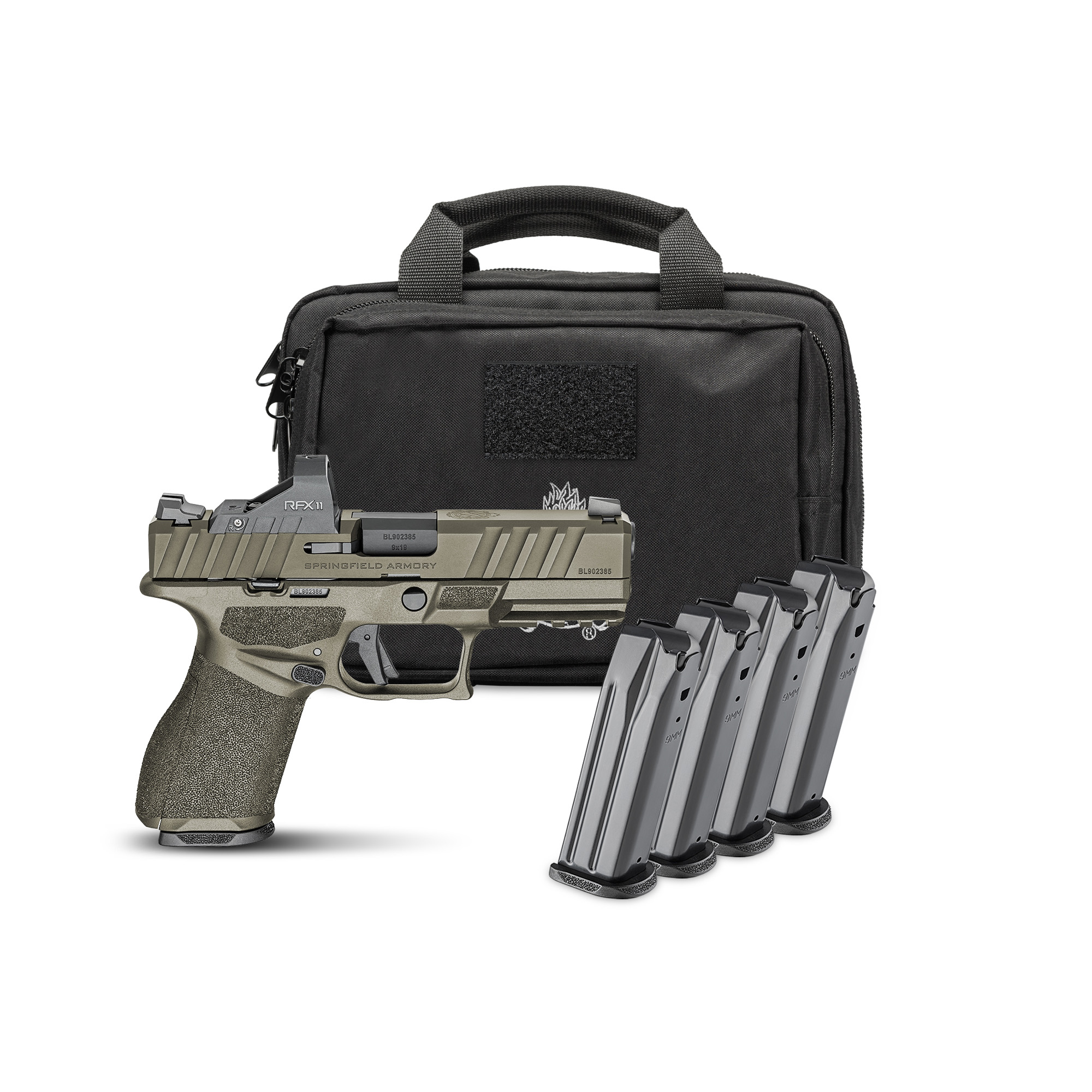SPG ECHEL CMPT 9MM GP ODG 15RD