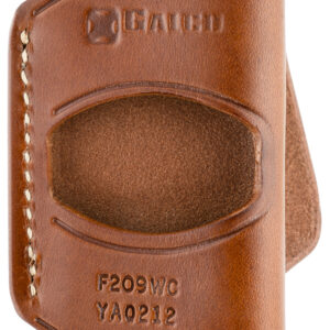 Galco YAQ212 Yaqui OWB Tan Leather Belt Slide Fits 1911 Fits 3-5" Barrel Right Hand