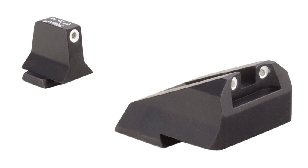 TRIJICON 3 DOT SUPP NS S&W WHITE/WHITE