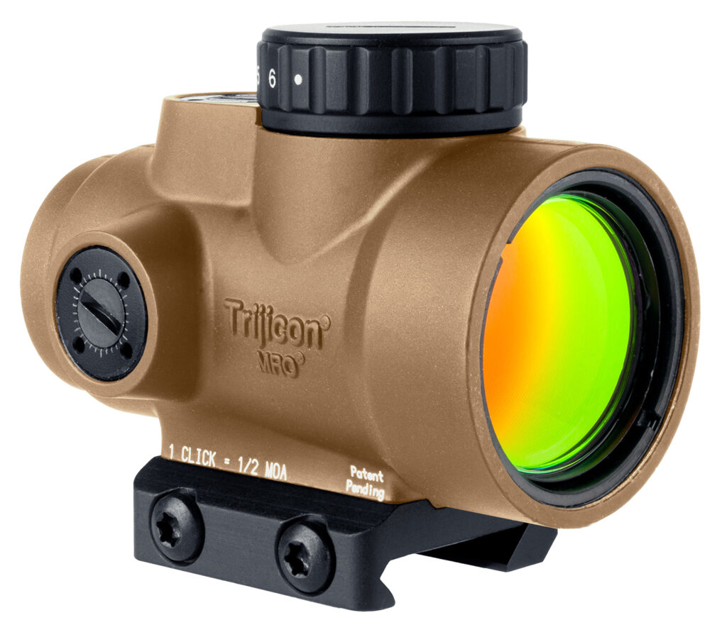 TRIJICON MRO SD 1X25 2MOA COYOTE LOW MT