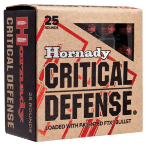 Hornady 92790 Critical Defense 45Colt 185gr Hornady Flex Tip eXpanding 20 Per Box/10 Case