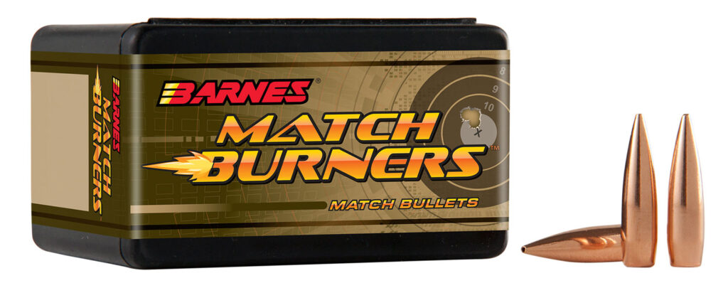 Barnes Bullets 30230 Match Burners  6.5Creedmoor 140gr Match Burners Boat Tail 100/Box