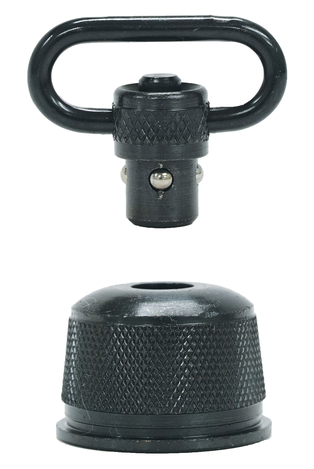 GrovTec US Inc GTSW296 Mag Cap Shotgun 1" Push Button Black Oxide Remington 870 Express 12 Gauge Steel