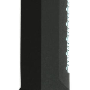 Ka-Bar 2217 Big Brother  9.38" Fixed Clip Point Part Serrated Black 1095 Cro-Van Blade, Brown Leather Handle, Includes Sheath