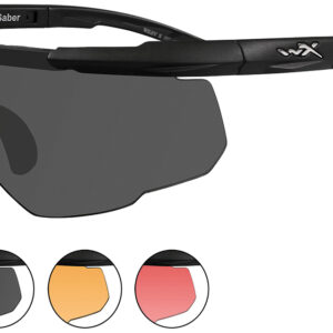 Wiley X Eyewear 309 Saber Advanced Safety Glasses Matte Black