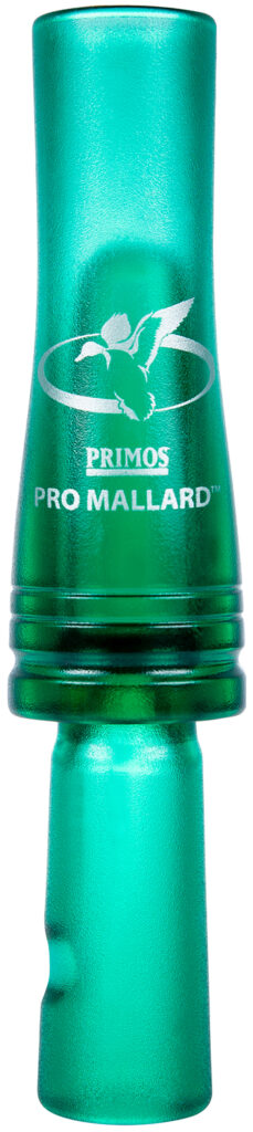 Primos PS804 Pro Mallard  Open Call Single Reed Attracts Ducks Green Plastic