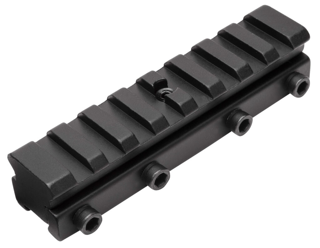 TruGlo TG8953B 3/8 In. to Picatinny Mounting Adapter Matte Black Anodized