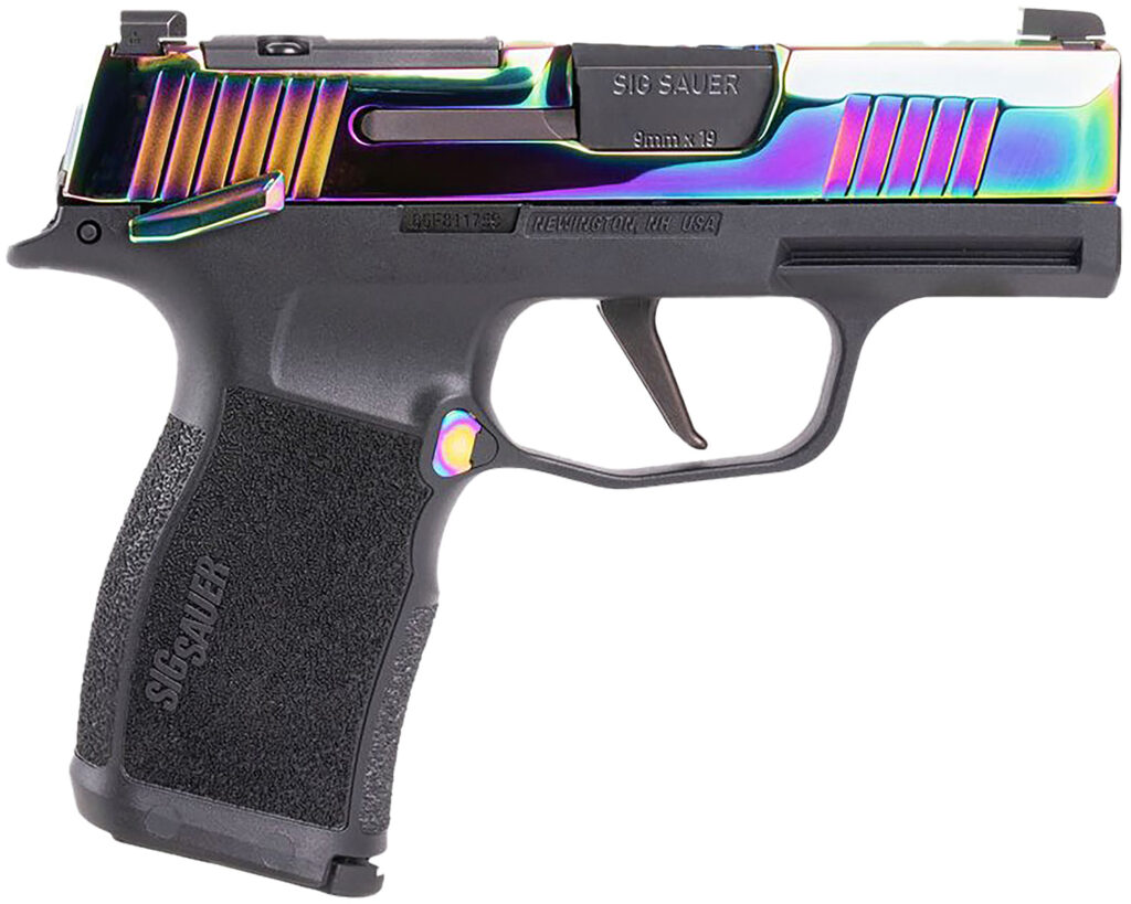 SIG SAUER P365X 9MM RAINBOW TI 12+1 NS