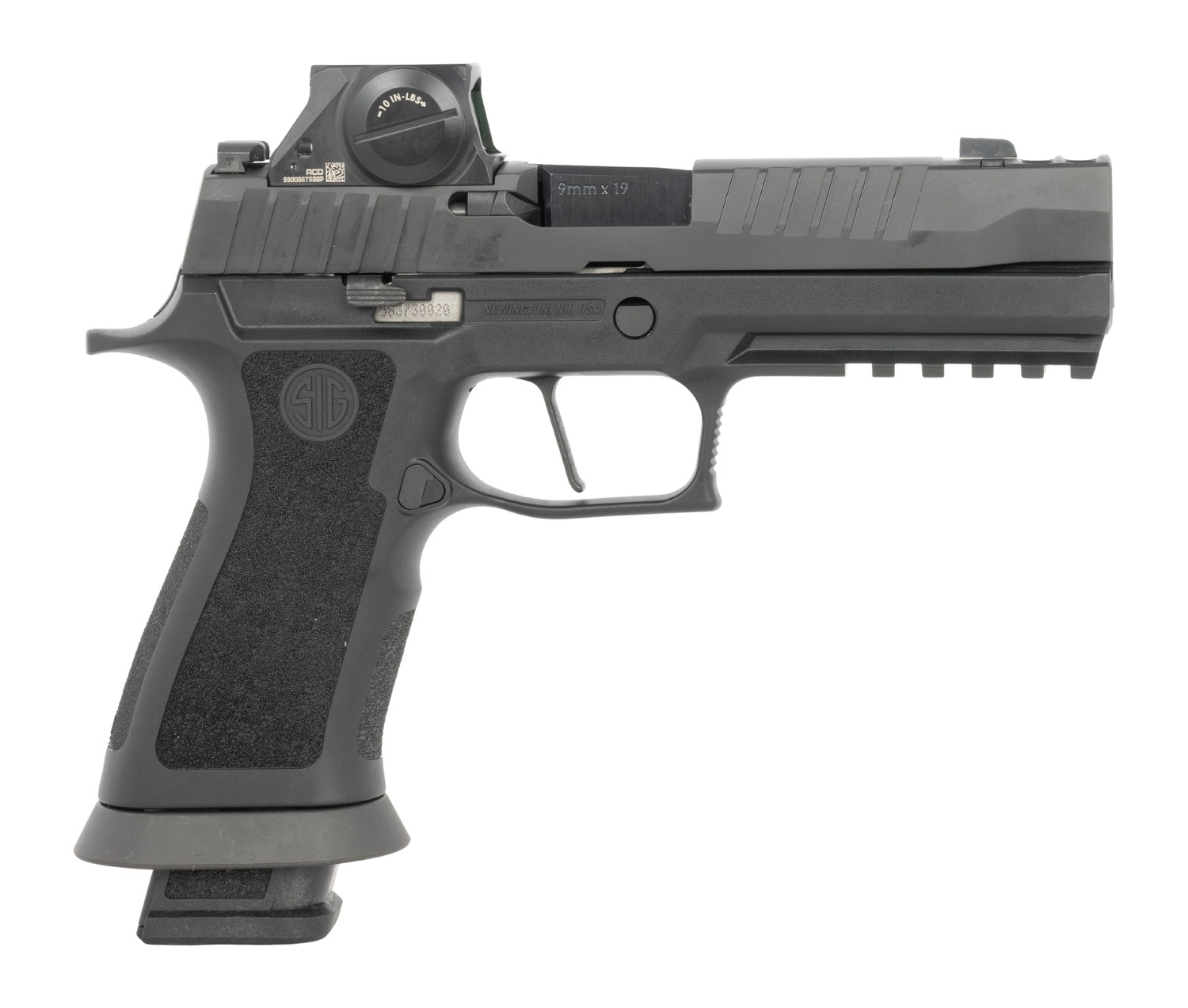 SIG SAUER P320 MOD 9MM COMP ROMX 4" 21+1