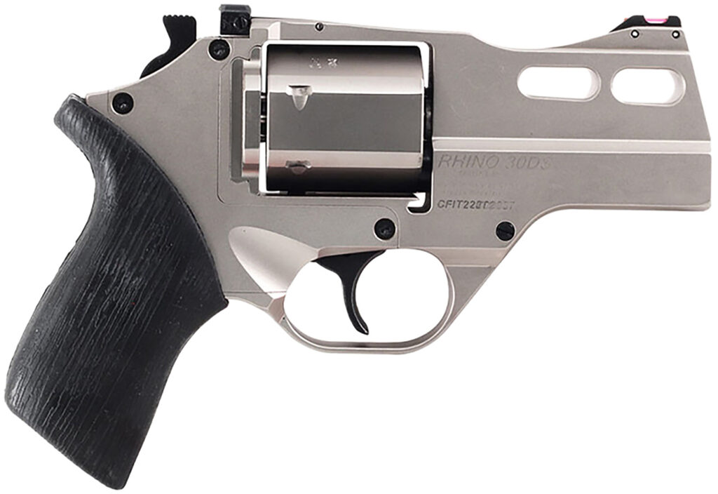 CHIAPPA FIREARMS RHINO 30DS 357MAG NICKEL 3" AS