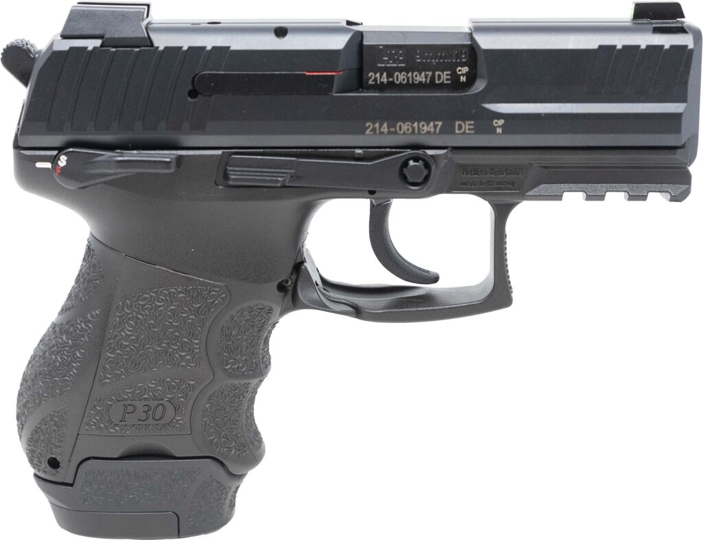 H&K P30SKS V3 9MM B SAF 12/15R