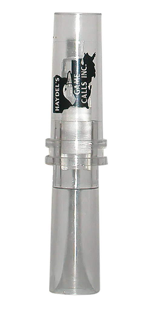 Haydel's Game Calls XLS83 Avian Extra Loud Open Call Specklebelly Sounds Attracts Geese Clear Polycarbonate