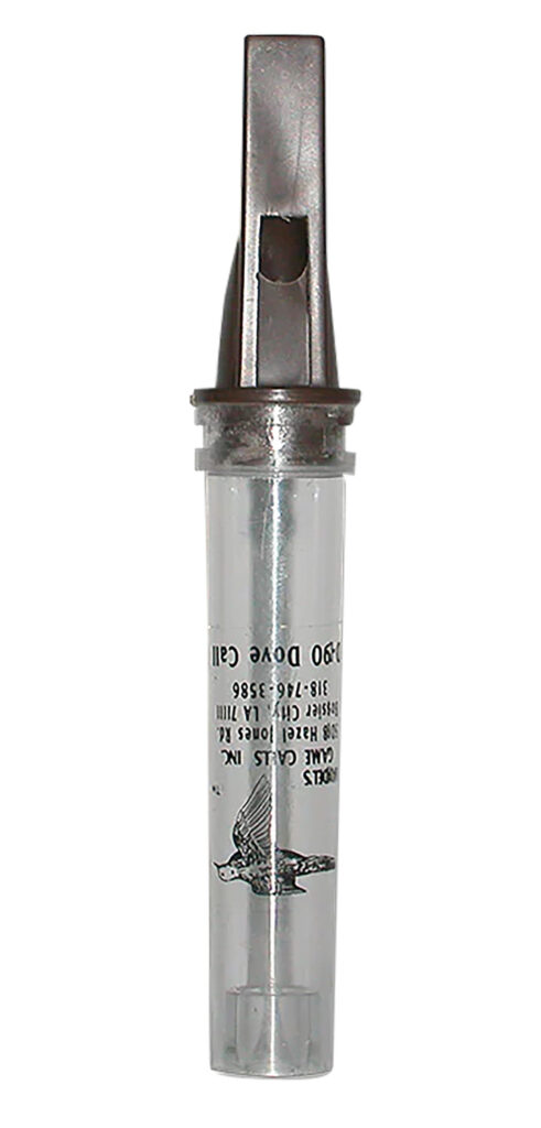 Haydel's Game Calls D90 Dove  Open Call Mourning Doves Sounds Attracts Doves Clear Acrylic