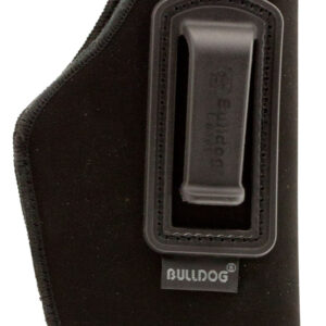 Bulldog DIP7 Deluxe IWB Black Suede Like Belt Clip Fits Glock 19/2.50-3.75" Barrel Right Hand